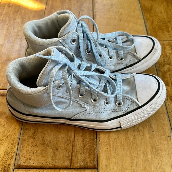 Light Blue Converse - Picture 1 of 4